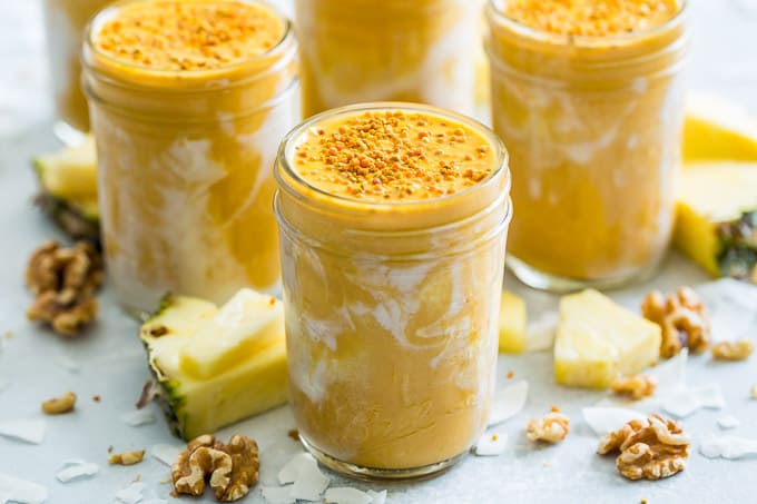 Golden Start: Turmeric Morning Glory Smoothie for Anti-Inflammatory Power